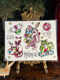 COOL CATS CLUB PRINT